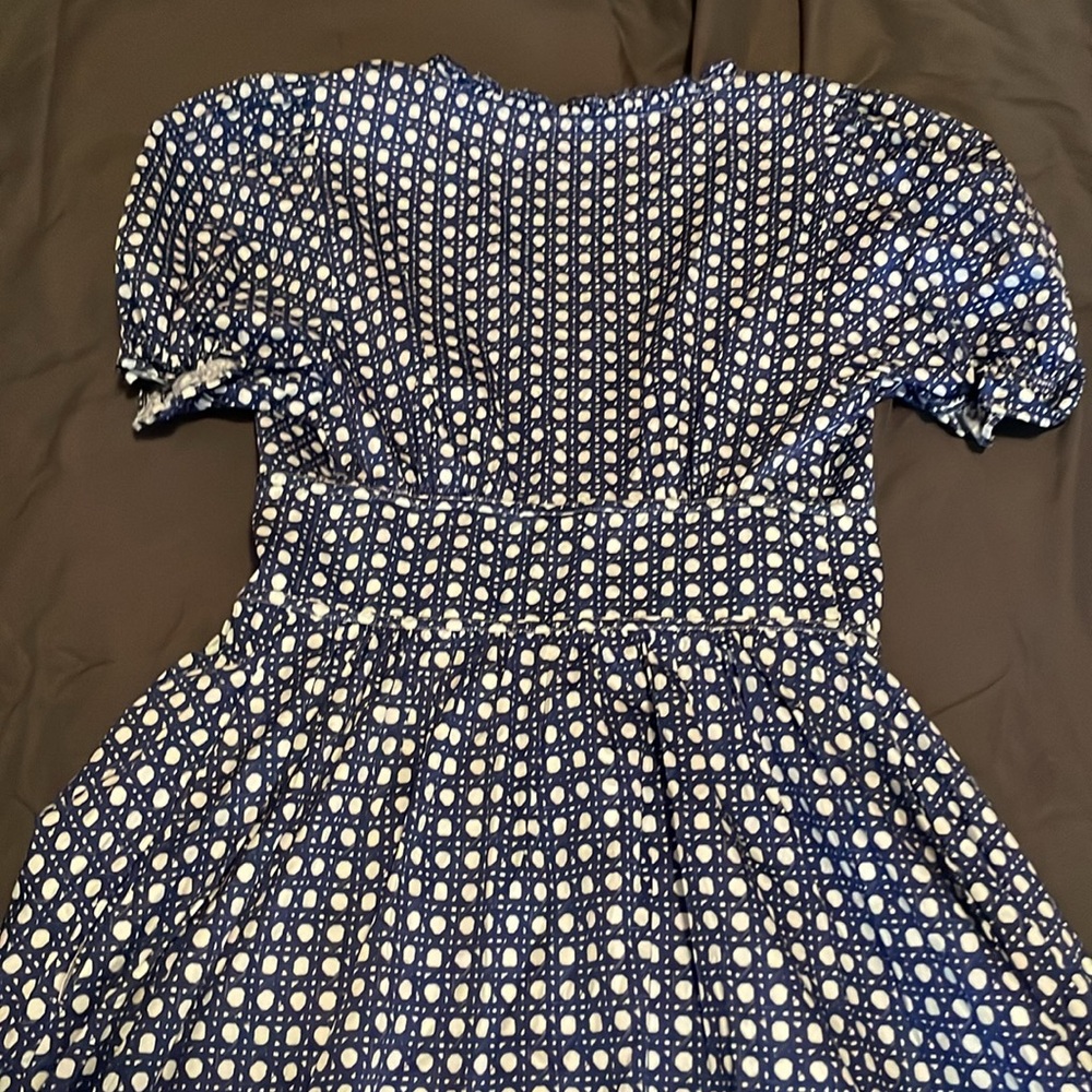 Hill House Blue and White Midi Dress - Picture 2 of 12